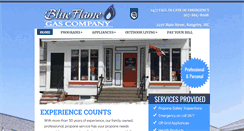 Desktop Screenshot of blueflamelpgas.com